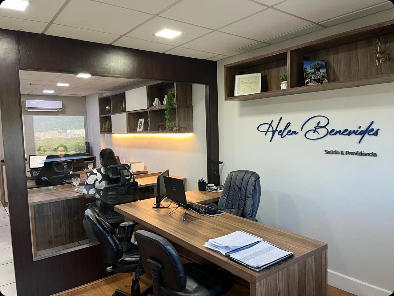 Vista do escritório